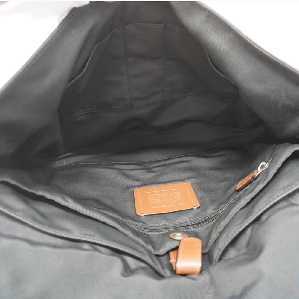 COACH Designer Charles Messenger Briefcase Brown Shoulder Laptop Bag